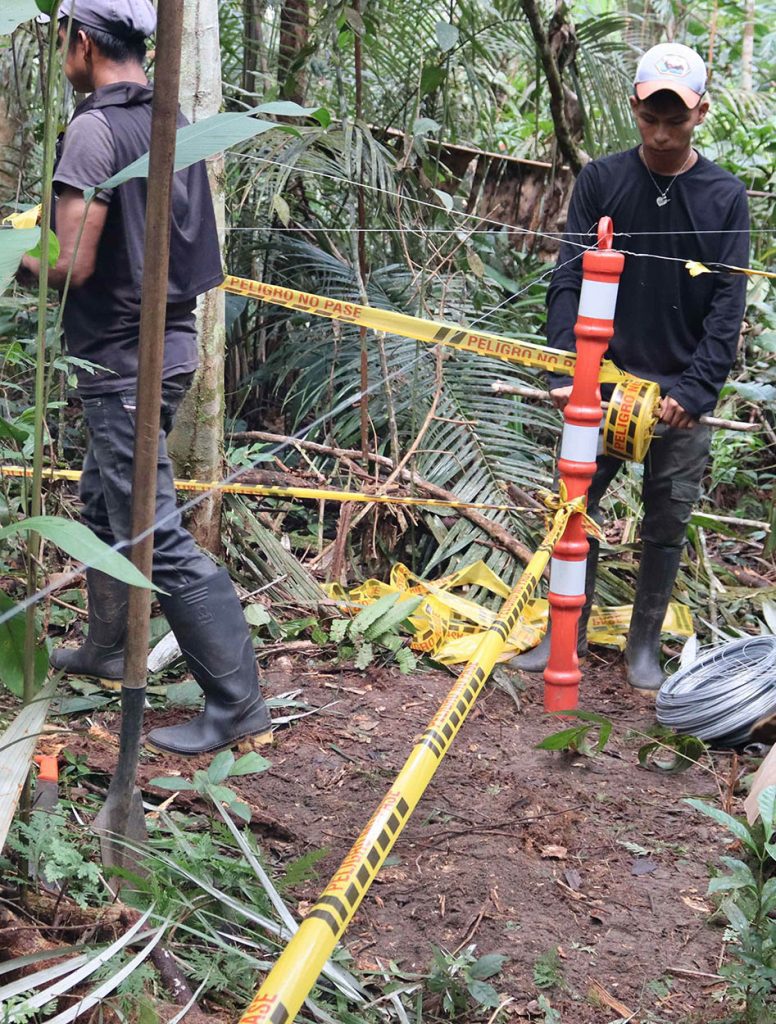 monitoreo de fauna y flora galería pueblo andoke