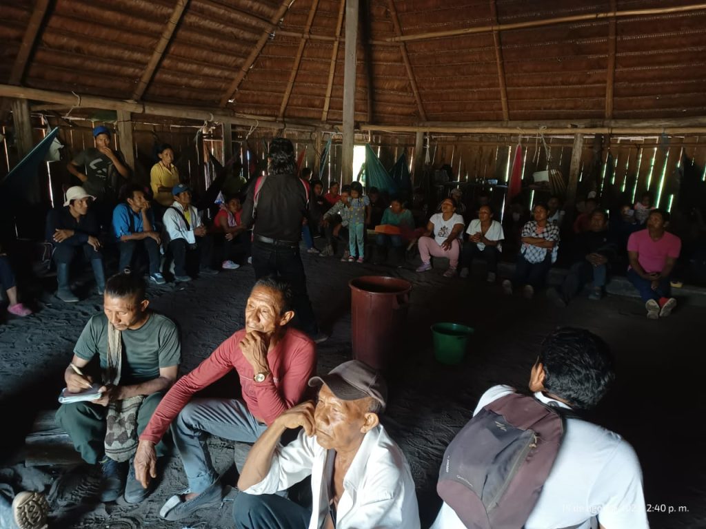 gobernanza del pueblo andoke en malocas