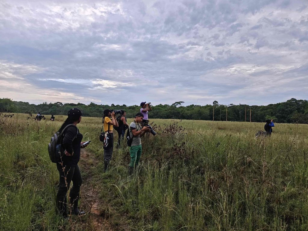 seguimiento de fauna del monitoreo del pueblo Andoke