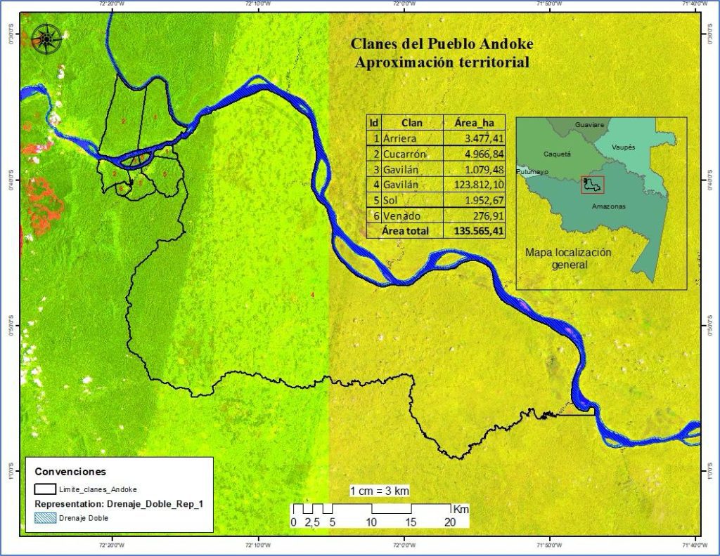 mapa del pueblo andoke